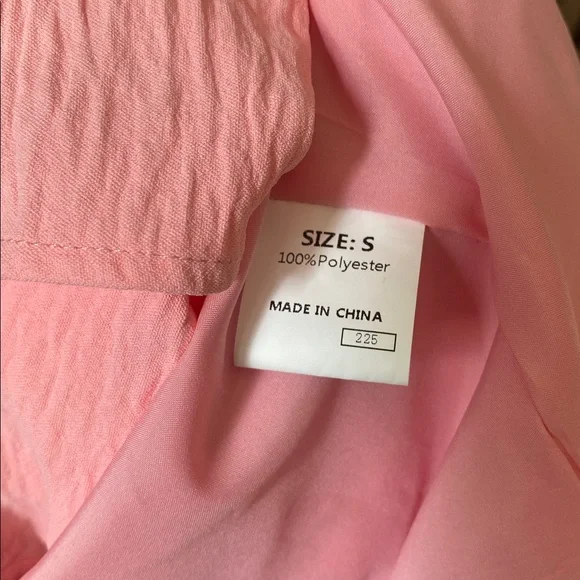 Pink Flutter Sleeve Dress NWTs - Picture 12 of 13